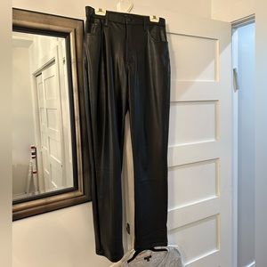 Abercrombie Faux Leather Pants
